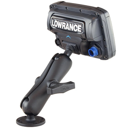 RAM® Double Ball Mount for Lowrance Hook 5 and Elite Ti5 + Ti7 More 1.5'' Ball Marine Electronic Mount RAM-101-LO11