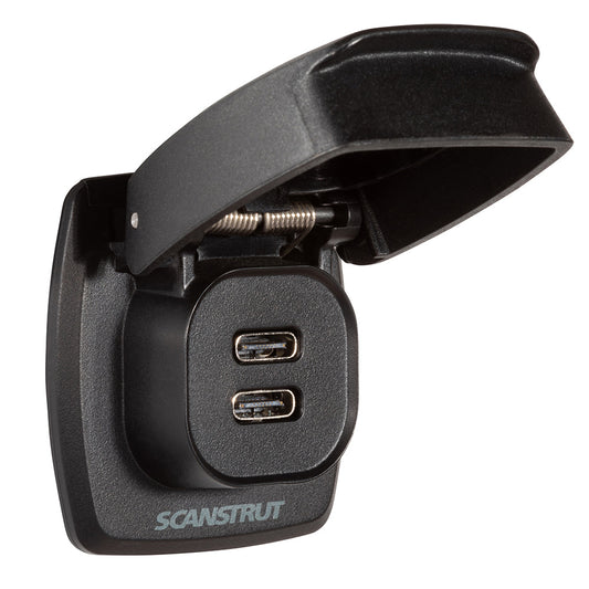 Scanstrut Flip Pro Max - Toma de carga dual USB-C [SC-USB-F3]