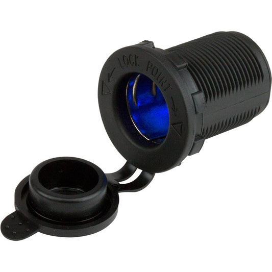 Toma de corriente Sea-Dog de 12 V con LED azules [426127-1]