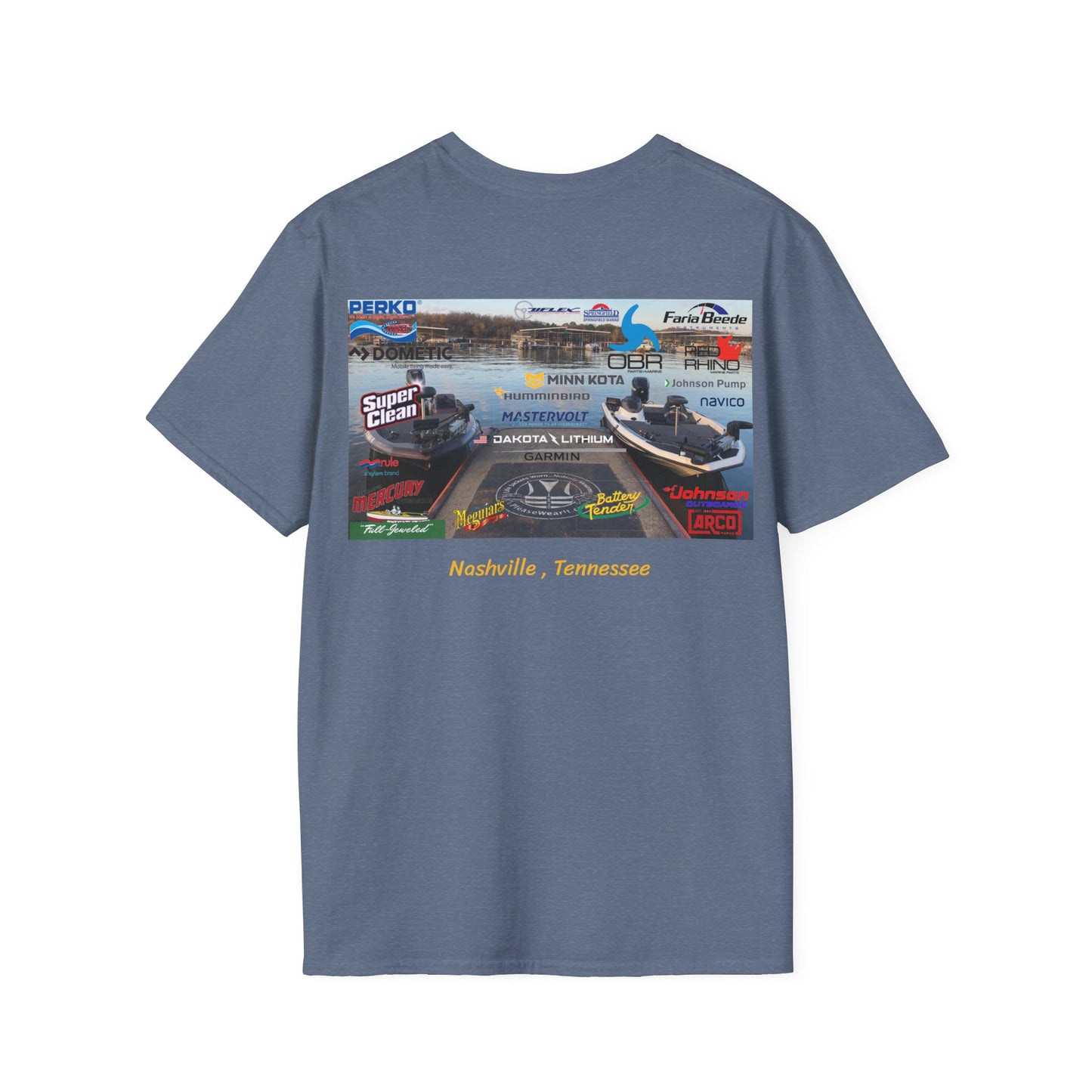 Hawkeye Marine - two boats Unisex Softstyle T-Shirt