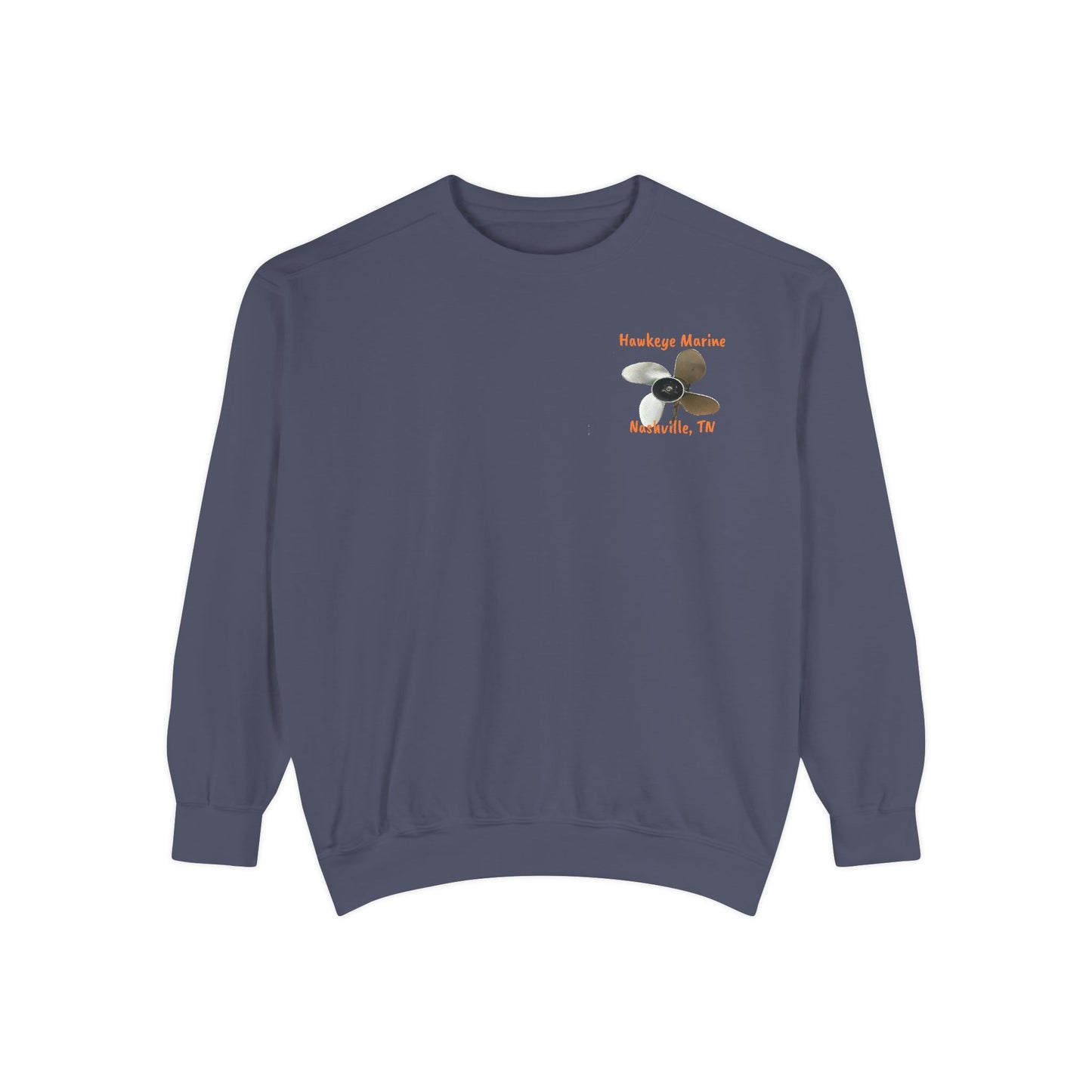 Hawkeye Marine - Unisex Garment-Dyed Sweatshirt