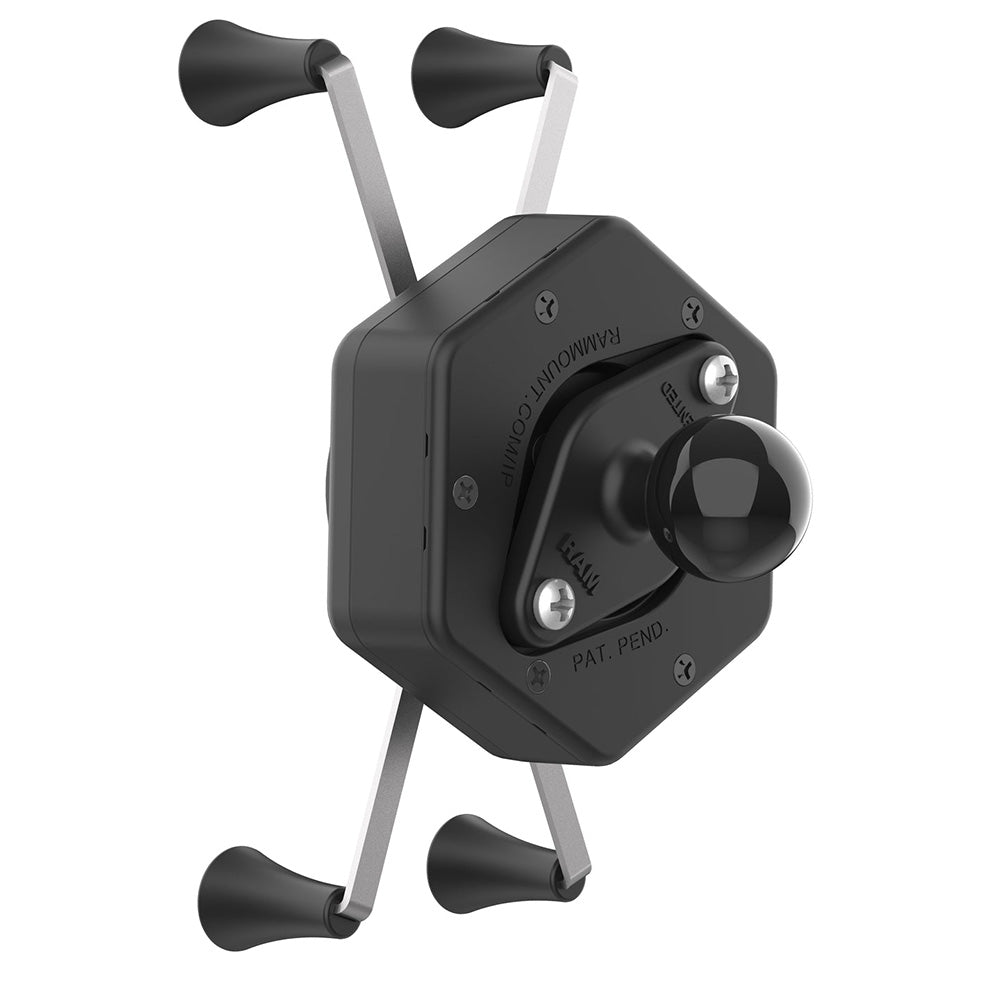 RAM Mount RAM X-Grip Large Phone Holder w/Ball  Vibe-Safe Adapter [RAM-HOL-UN10B-462]