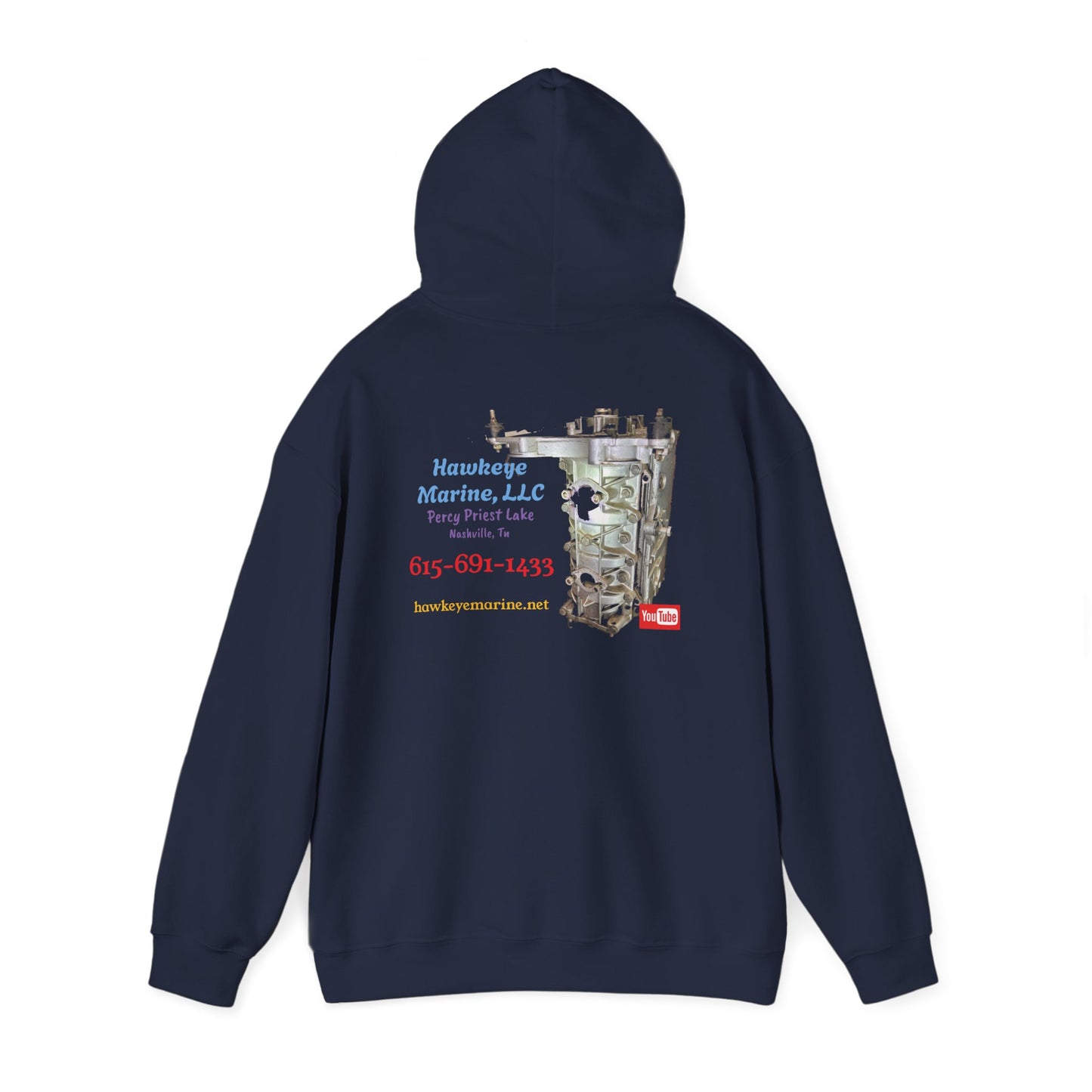 Hawkeye Marine - Unisex Heavy Blend™ Hooded Sweatshirt