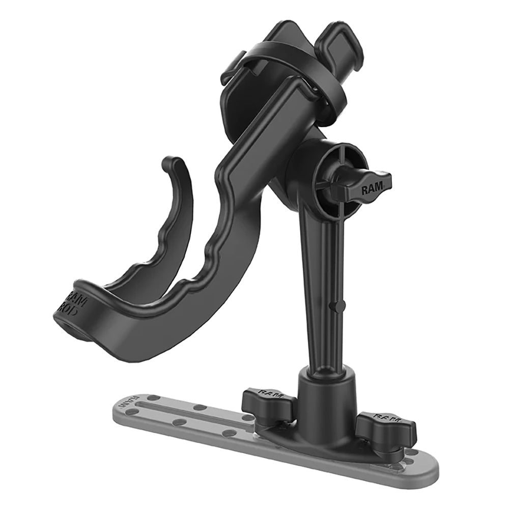 RAM Mount RAM ROD Fishing Rod Holder w/Dual T-Bolt Track Base [RAP-114-421]