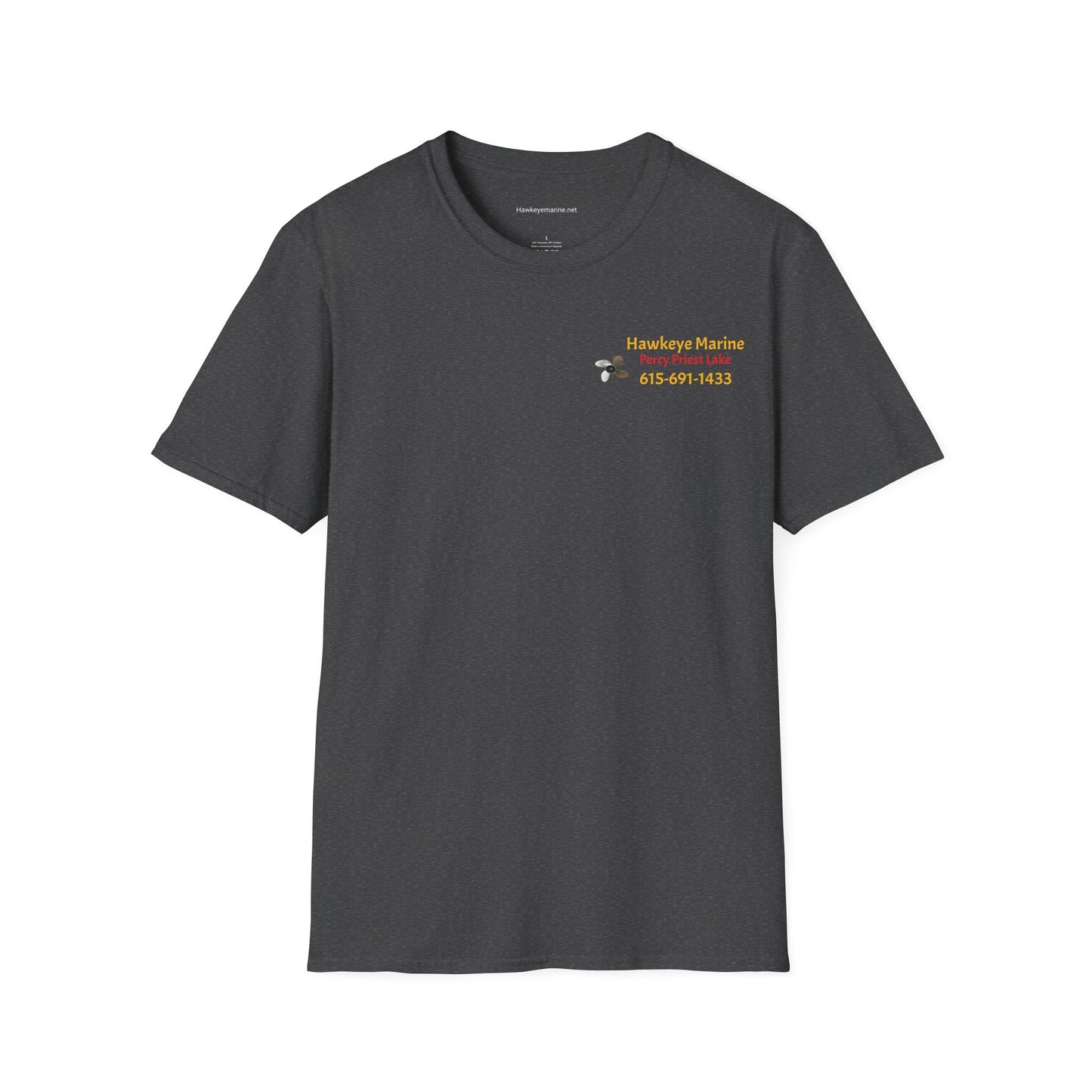 Hawkeye Marine - two boats Unisex Softstyle T-Shirt