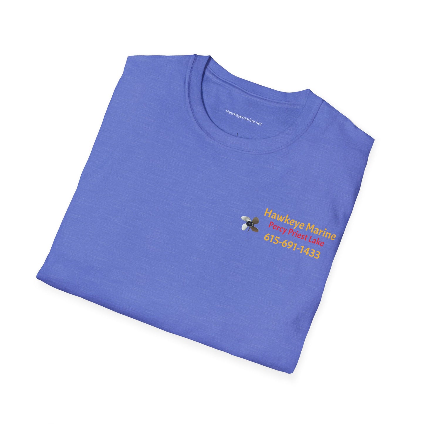 Hawkeye Marine - two boats Unisex Softstyle T-Shirt