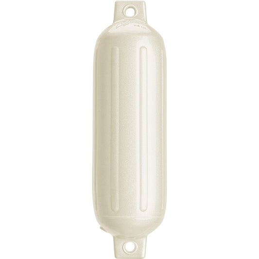 Polyform G-3 Twin Eye Fender 5.5" x 19" - Metallic White [G-3 METALLIC WHITE]
