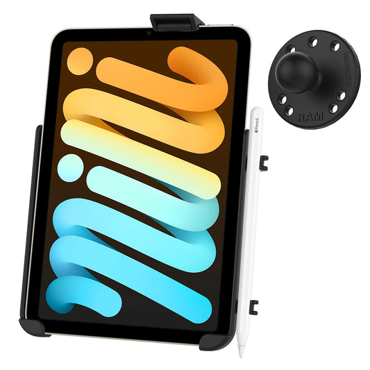 RAM Mount RAM EZ-Roll'r Cradle w/Ball f/Apple iPad mini (A17 Pro)  mini 6 [RAM-B-202-AP36U]