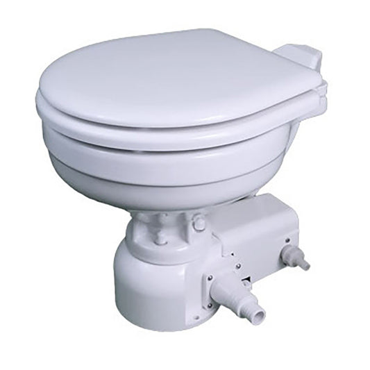 Raritan Sea Era Marine Size Pressurized Freshwater Toilet w/Multifunction Panel - White - 12V [162MF01201]