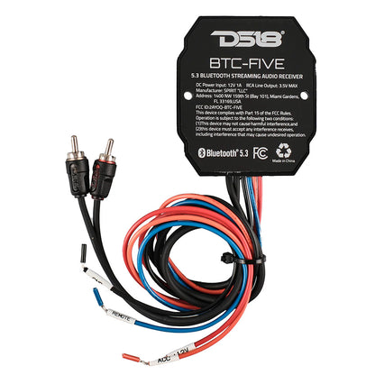 DS18 Universal Wireless Bluetooth 5.3 Audio Receiver [BTC-FIVE]
