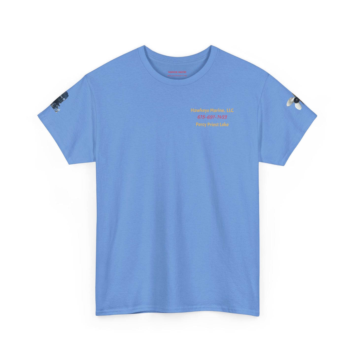 Hawkeye Marine Mercury printed -Unisex Heavy Cotton Tee