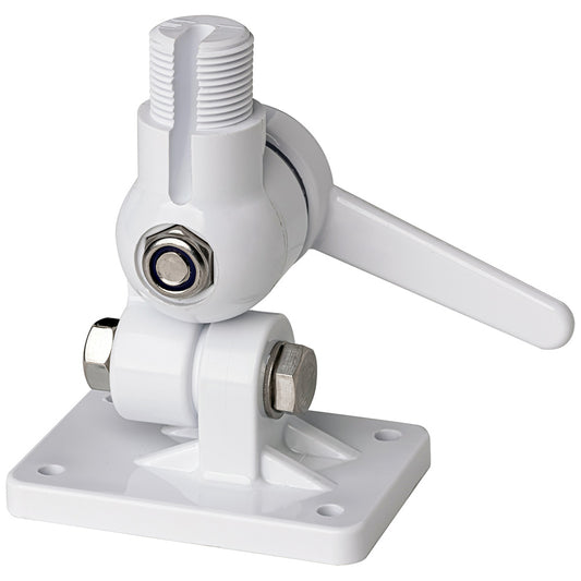 Scout Four-Way Nylon Ratchet Mount - White [PF AC NBASE001]