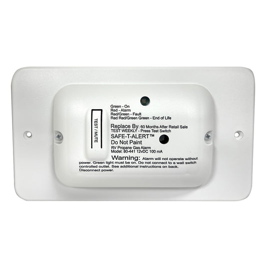 Safe-T-Alert 80 Series White Propane Gas Alarm - 12V [80-441-WT-TR]