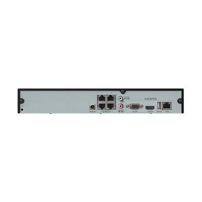 Speco 4-Channel 4K H.265 NVR w/POE  1 SATA - NDAA - 2TB [N4NRM2TB]
