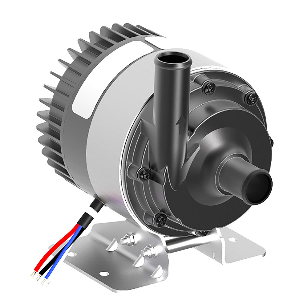 Johnson Pump CM100HP Aluminum Brushless Motor 27.2V Circulation Pump High Pressure Diameter 25mm [10-13576-02]