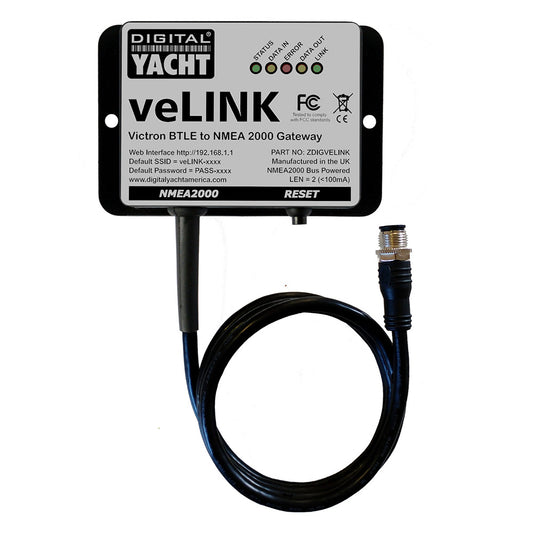 Digital Yacht veLink Victron BLE to NMEA 2000 [ZDIGVELINK]