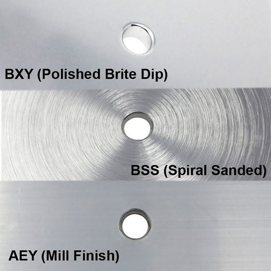 TACO Round Pad 3-Hole Mill Finish - 4-1/2" [F32-4345AEY]