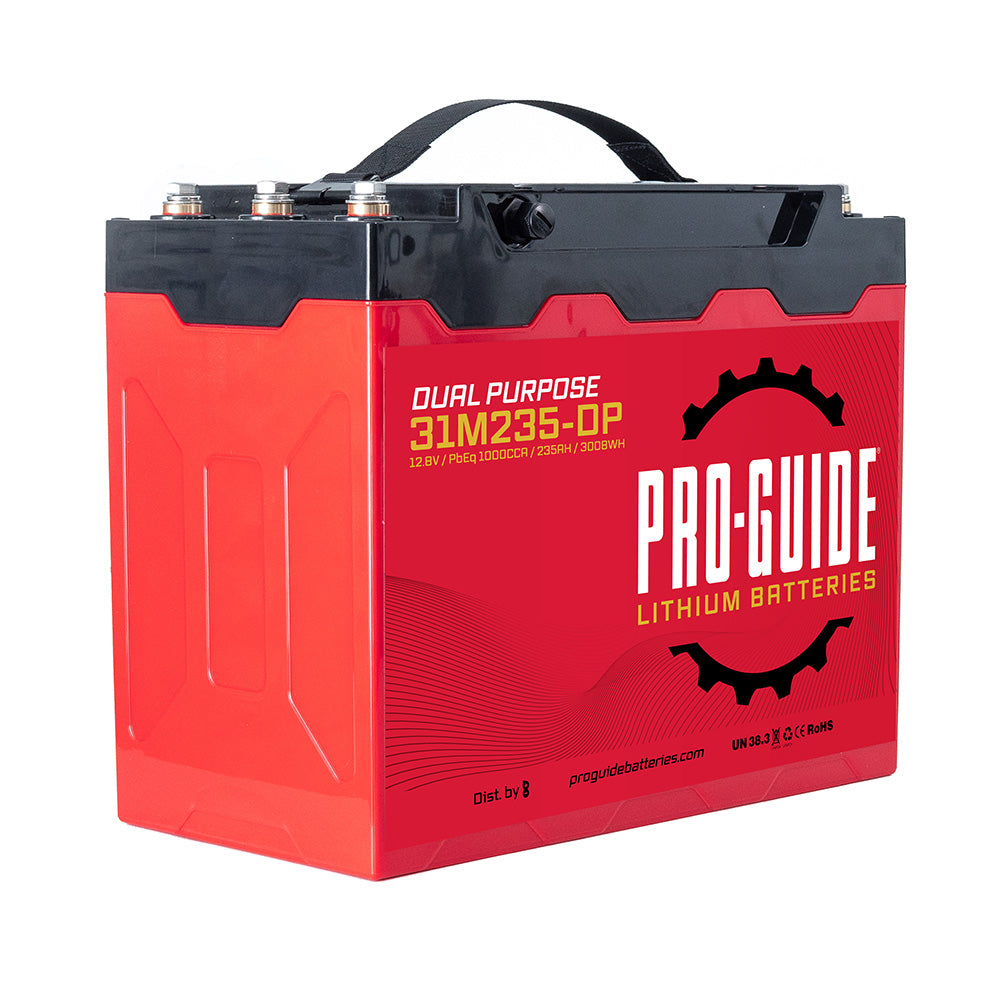 Pro-Guide Alpha Series Lithium Battery - 12V - 235AH - Group 31 (Tall) [31M235-DP]