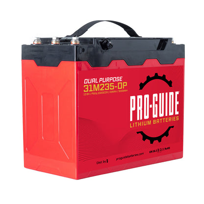 Pro-Guide Alpha Series Lithium Battery - 12V - 235AH - Group 31 (Tall) [31M235-DP]