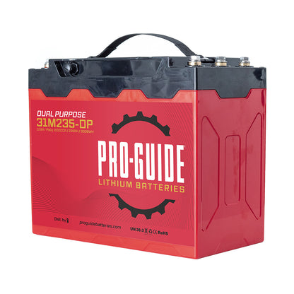 Pro-Guide Alpha Series Lithium Battery - 12V - 235AH - Group 31 (Tall) [31M235-DP]