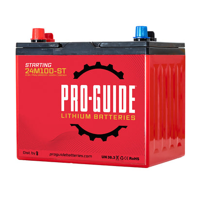 Pro-Guide Signature Series Lithium Starting Battery - 12V - 100AH - Group 24 [24M100-ST]