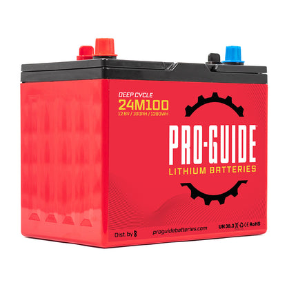 Pro-Guide Signature Series Lithium Battery - 12V - 100AH - Group 24 [24M100]