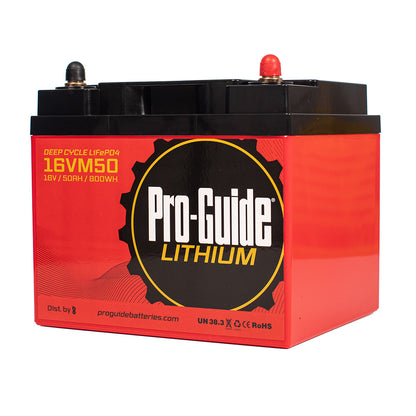 Pro-Guide Signature Series Lithium Battery - 16V - 50AH [16VM50]