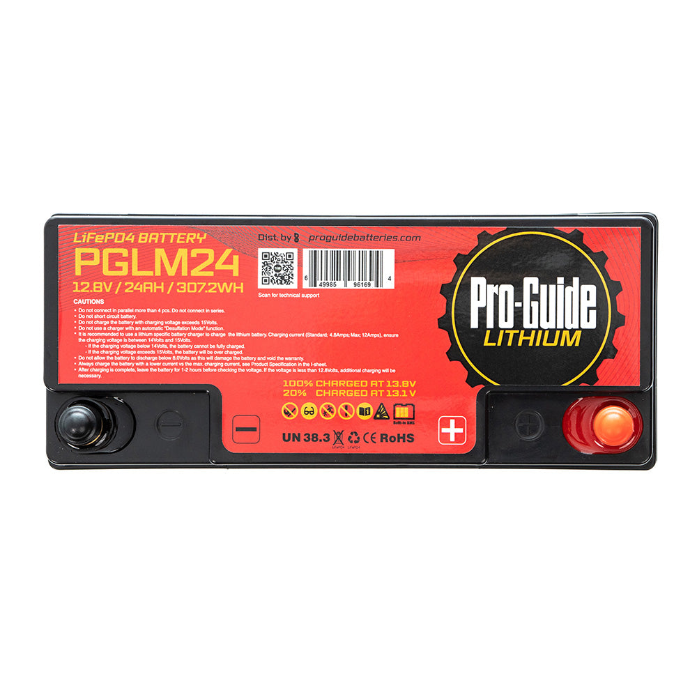 Pro-Guide Pro-Guide Signature Series Lithium Battery - 12V - 24AH [M24]