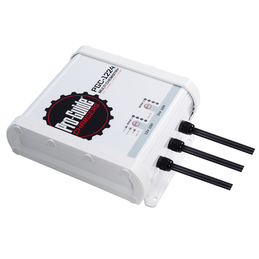 Pro-Guide 2 Bank On-Board Battery Charger - (1) 12V / (1) 24V - 20-Amp [PGC-1224]