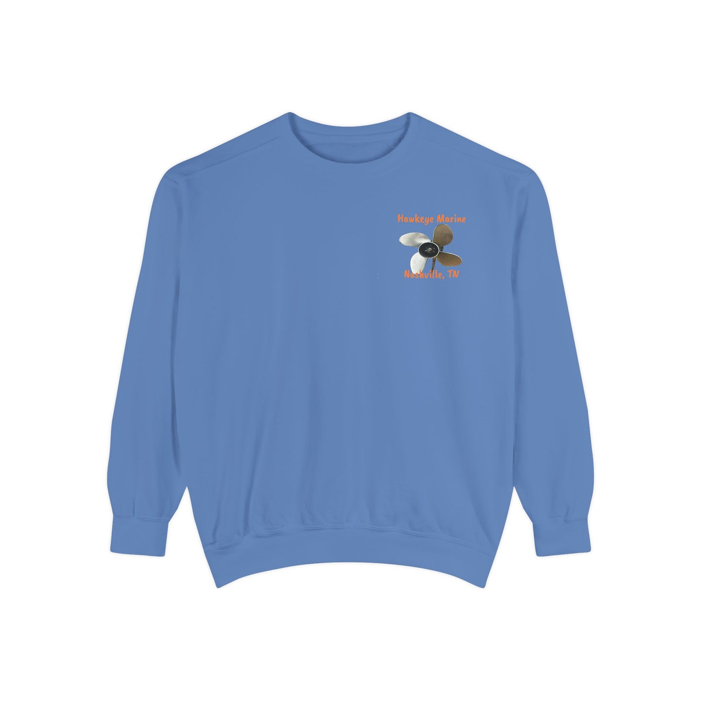 Hawkeye Marine - Unisex Garment-Dyed Sweatshirt