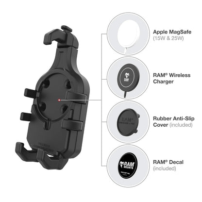 Ram Mount RAM Quick-Grip Pro Phone Holder w/Ball  Vibration Damper [RAM-HOL-PD5BVU]
