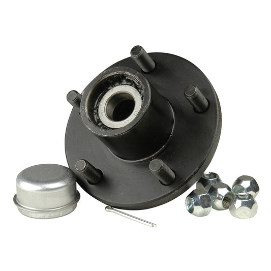 C.E. Smith Hub Kit 5x4 1/2", 1" Straight Spindle 1.25" [13216]