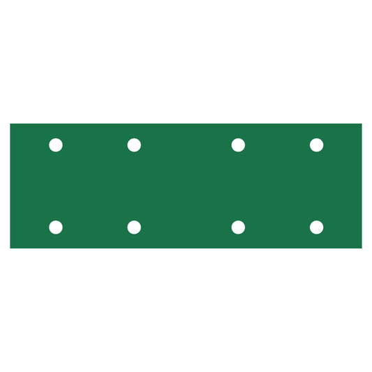 RUPES PROCUT Film Abrasive Sheets 70mm x 200mm (2.75" x 7.8") - 8 Holes - P60 Grit *Box of 50pcs [9.45FF060]