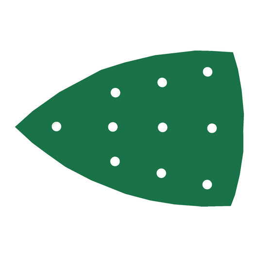RUPES PROCUT Film Delta Abrasive Sheet 100mm x150mm (4" x 6") - 10 Holes - P220 Grit *Box of 100pcs [9.45FA220]
