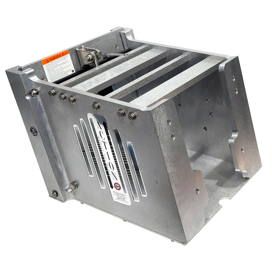 Bob's Machine 16" Setback Action Series Hydraulic Jack Plate - Silver [100-116101-NOPC]