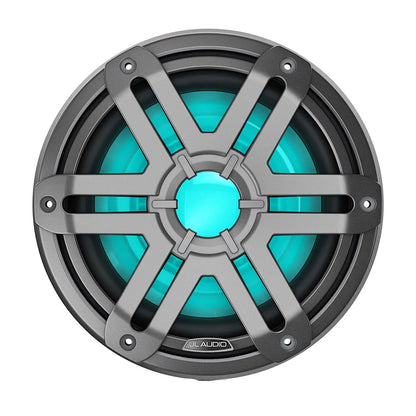 JL Audio M200 Marine Subwoofer 10" w/LED  Grey Sport Grille [010-04759-01]