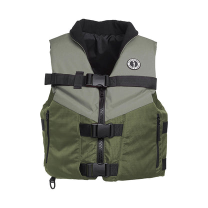 Mustang Accel Foam Vest - Green/Grey - XXXL [MV4627-833-XXXL]