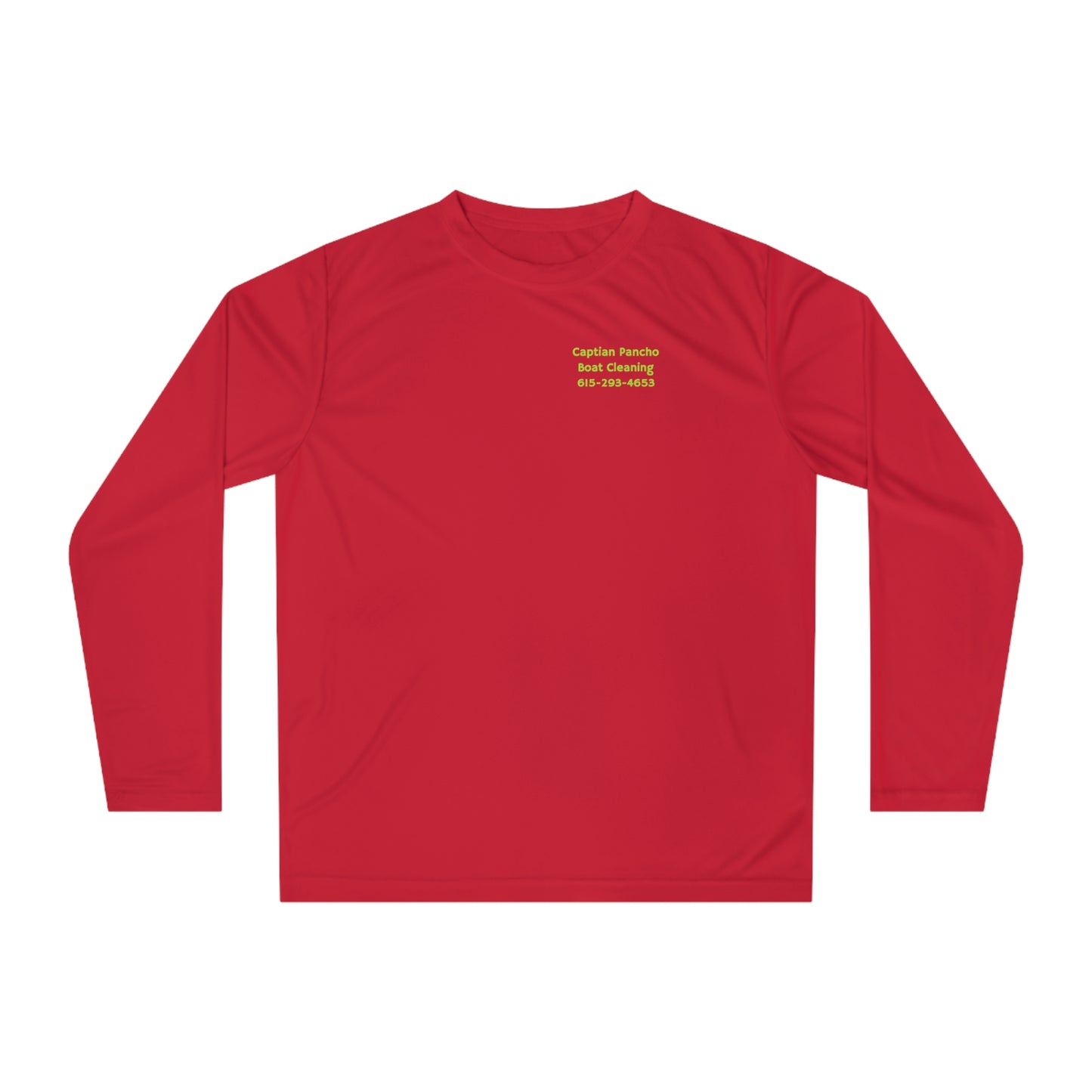 Pancho Performance Long Sleeve Shirt — Boat Cleaning for my friend Pancho Tee