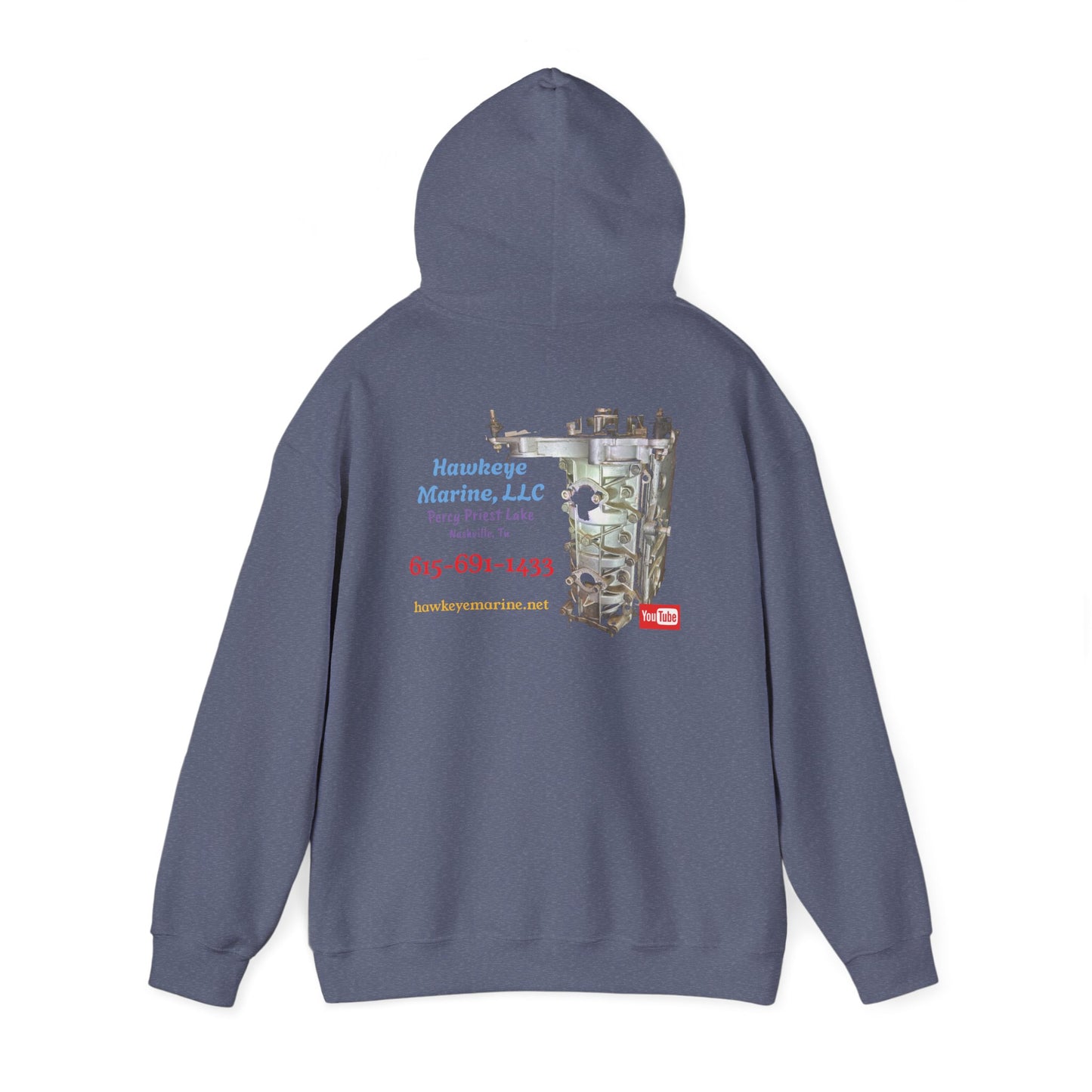 Hawkeye Marine - Unisex Heavy Blend™ Hooded Sweatshirt