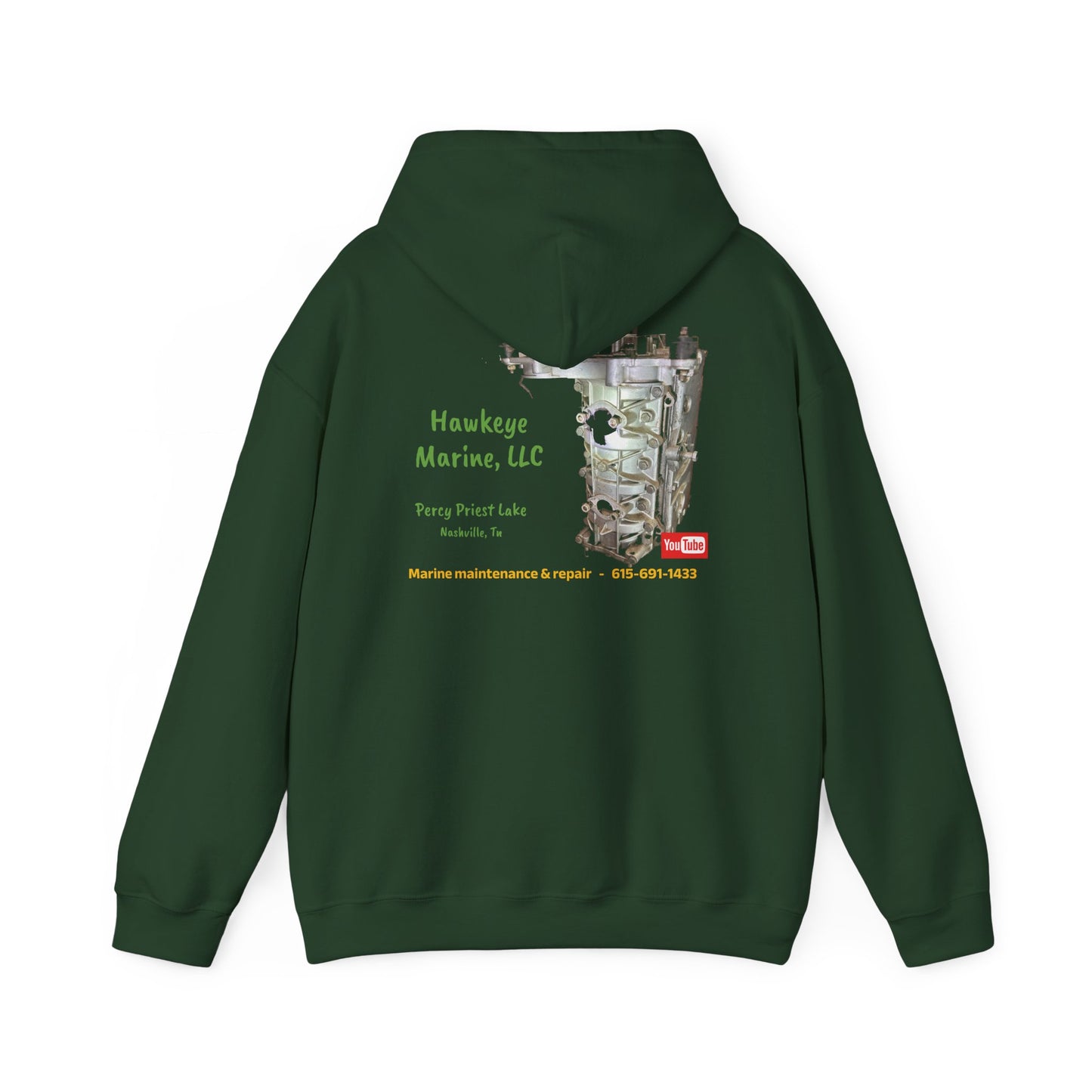 Hawkeye Marine - Unisex Heavy Blend™ Hooded Sweatshirt