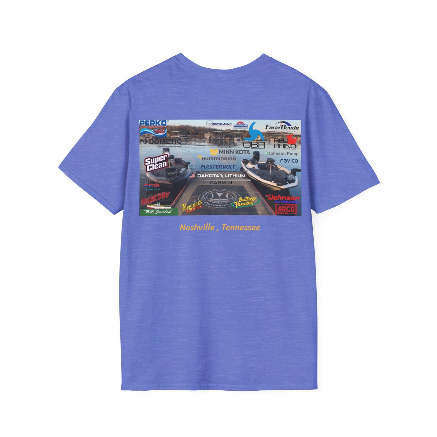Hawkeye Marine - two boats Unisex Softstyle T-Shirt