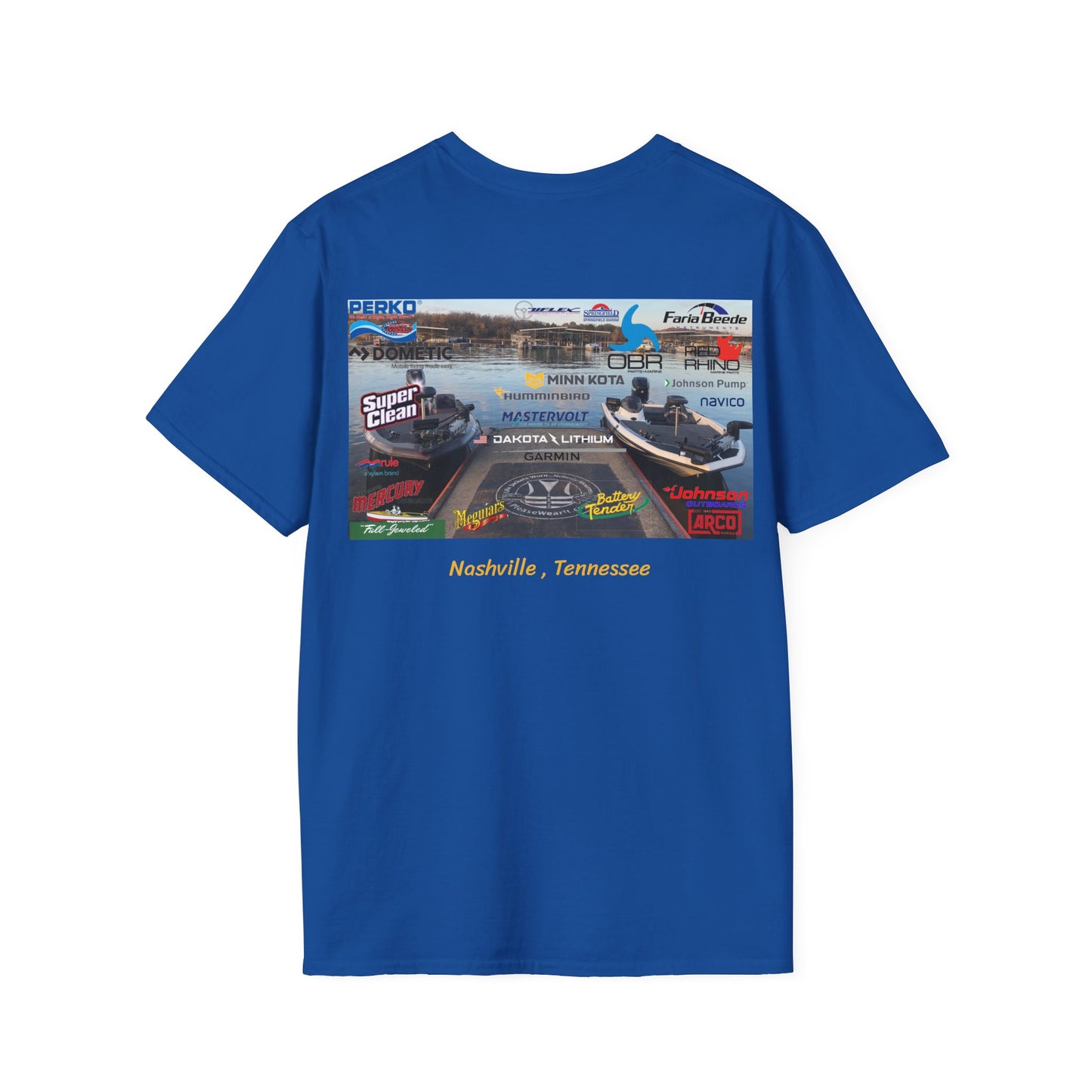 Hawkeye Marine - two boats Unisex Softstyle T-Shirt