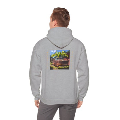 Hawkeye Marine printed - Unisex Heavy Blend™ Hooded Sweatshirt