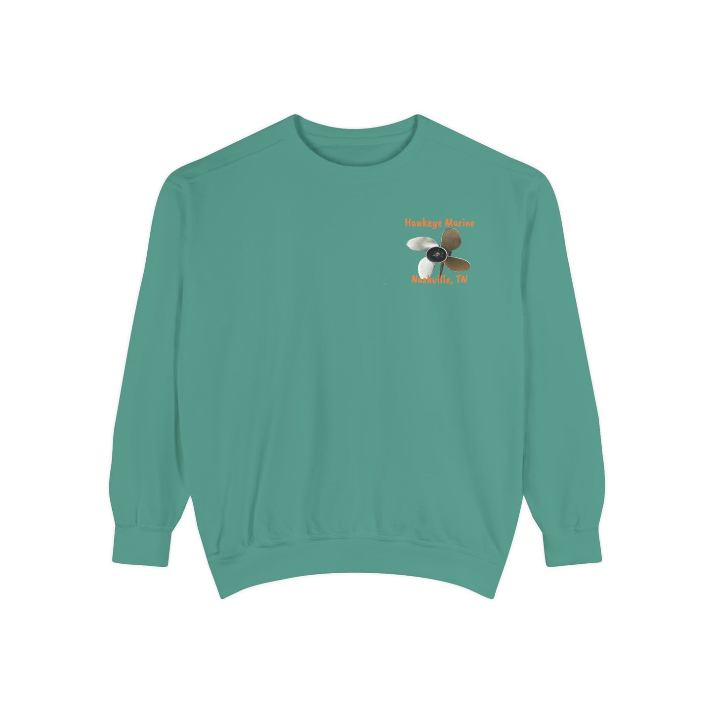 Hawkeye Marine - Unisex Garment-Dyed Sweatshirt