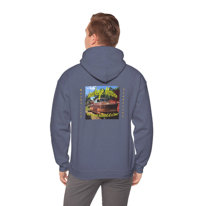 Hawkeye Marine printed - Unisex Heavy Blend™ Hooded Sweatshirt