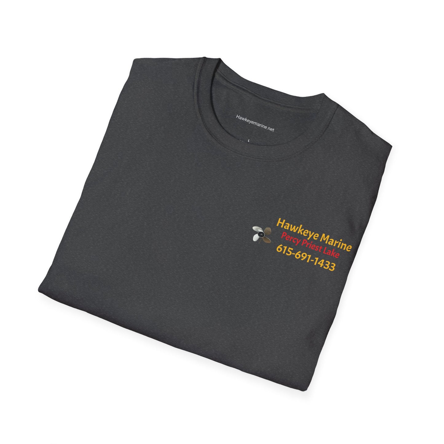 Hawkeye Marine - two boats Unisex Softstyle T-Shirt