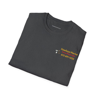 Hawkeye Marine - two boats Unisex Softstyle T-Shirt