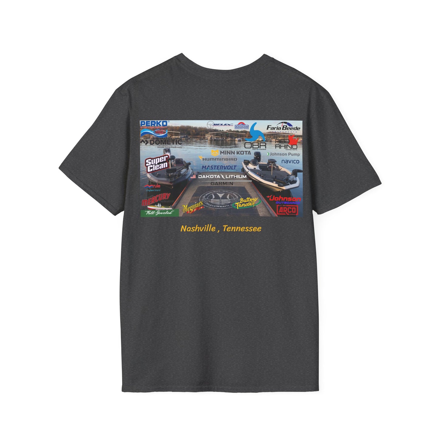 Hawkeye Marine - two boats Unisex Softstyle T-Shirt