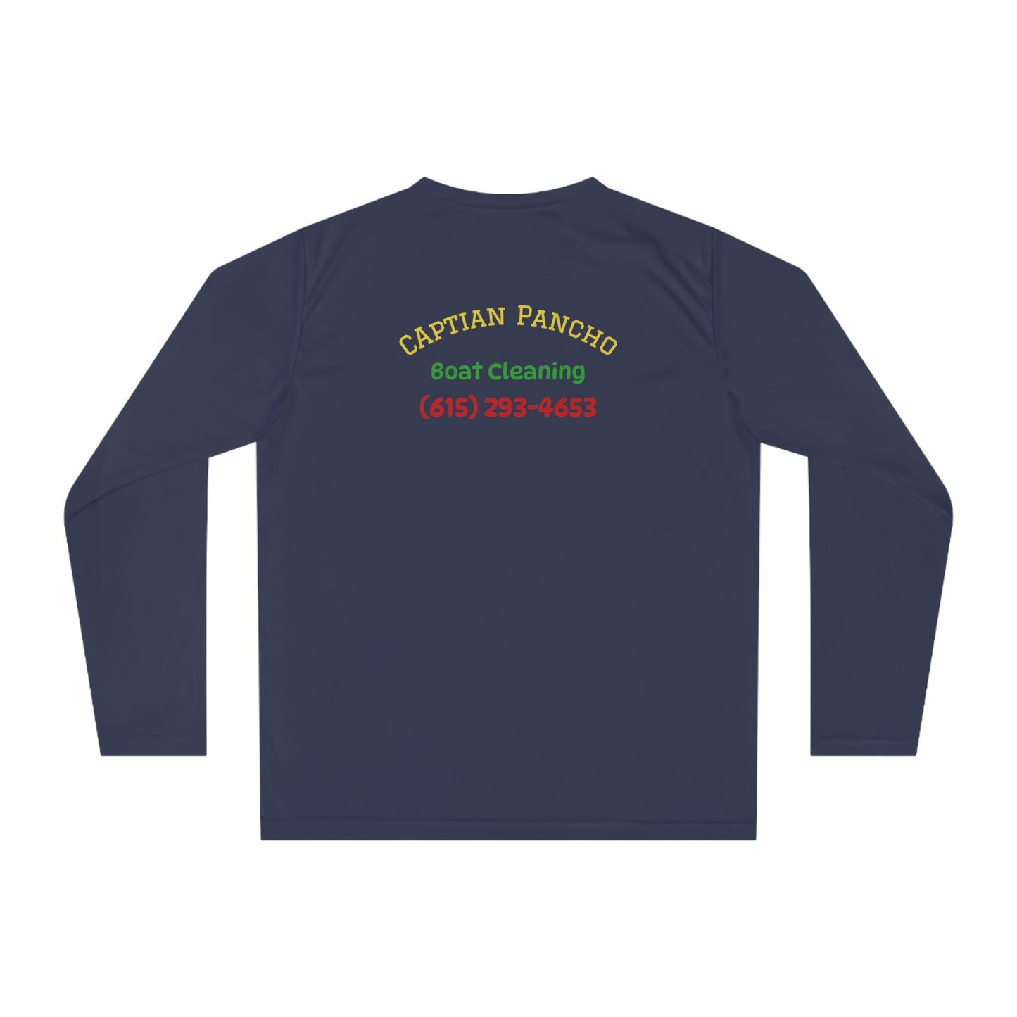Pancho Performance Long Sleeve Shirt — Boat Cleaning for my friend Pancho Tee