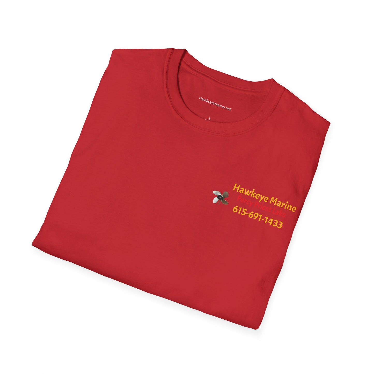Hawkeye Marine - two boats Unisex Softstyle T-Shirt